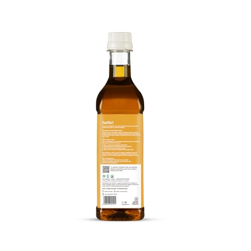 Image of Pure & Sure Organic Cold Pressed Mustard (Kachi Ghani) Oil 1.5 Litres | Natural Sarso Tel for Cooking, Hair Care & Skin Care|Rich Flavour and Nutrients | (500ml X Pack of 3)