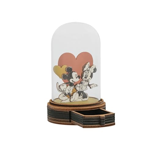 Capsule Mickey & Minnie figurine décorative Disney en vitrine
