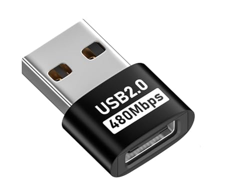 Image of ETZIN USB to USB C Adapter,Type C Female to USB A Male Charger Cable Converter for i Watch Ultra iWatch Series 9 8 SE,AirPods Pro 2,iPhone 15 14 13 12 Max,iPad 10 Air 4 5 Mini 6,S23,OTG (EPL-1295CC)