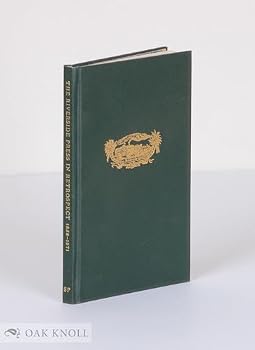 Hardcover IN RETROSPECT: THE RIVERSIDE PRESS, 1852-1971 [Unknown] Book