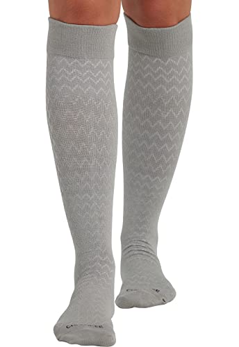 Image of Cherokee Women's Compression Socks, 10-15 mmHg, Knee High, 4-Pair Pack, Soft Fit, Regular & Wide Calf - TRUESUPPORT