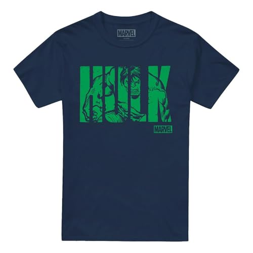 T-shirt Marvel Hulk ample et confortable en coton anthracite grande taille