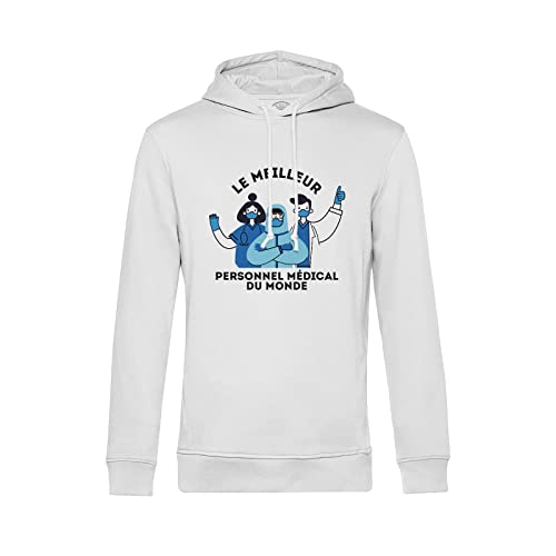 Sweat à capuche médecin hôpital vêtement personnel médical
