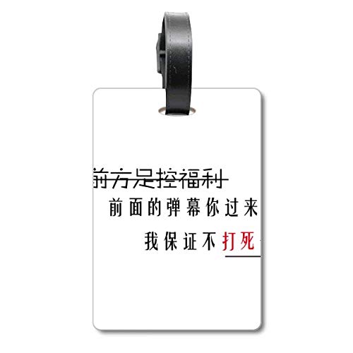 Tag Tourister étiquette d'identification valise pour identifier rapidement un sac perdu