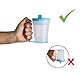 PEPE Mobility - Schnabeltasse Senioren mit Griff, BPA-freiem Auslaufsicher Trinkbecher, Erwachsene Parkinson Hilfsmittel