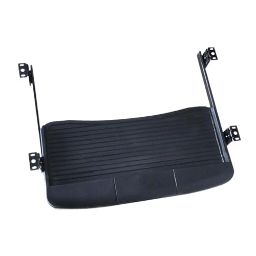 BaotyJie デスク下キーボードトレイ 引き出し式キーボードホルダー スライド式コンピューター引き出し タイピング用, 黒