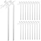 FENQURO 20 Pcs Montageschaum Aussprührohr, Sprühschaumdüsen, PU Schaumrohr, Schaum Bauschaum pistole Tube Benutzt, Röhrenförmige Nachfüll Ersatzdüsen für Montageschaum Füllschaum Dämmschaum Bauschaum