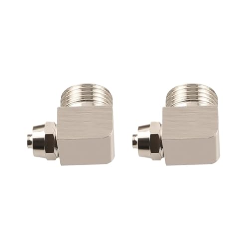 Connecteur pneumatique coudé KL-PL10 raccord rapide pour tube air comprimé 100pcs