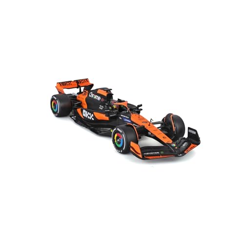 Bburago Build-It-Yourself Die-Cast Formula 1 F1 Model Kit - Mclaren MCL38 - Piastri - 1:24 Scale - Exceptionally Detailed Collectable Replica Race Car, Multiple Colours - Image 3