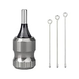 Ambition Cartridge Tattoo Grips - 32mm Adjustable Twist Handle Tubes CNC Carving Aircraft Aluminum T