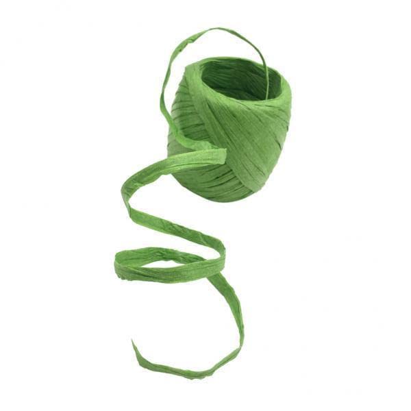 4x20m/Roll Raffia Paper Ribbon Gift Package String Scrapbooking Green-image-13