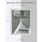 Student's Solutions Manual to accompany Elementary Statistics 5th Fifth Edition byBluman