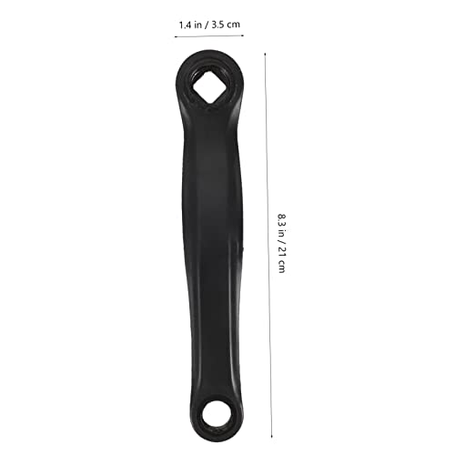 SEWACC Crank Arm Bicycle Crank Arm Bike Crank for Mountain Bike Road Bike (Assorted style), Black, 20.50X3.50X2.50CM - Image 3