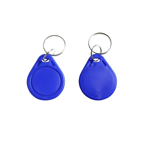 image for ETEKJOY 100PCS 13.56MHz RFID Key Fob Proximity IC Card ISO14443A Token