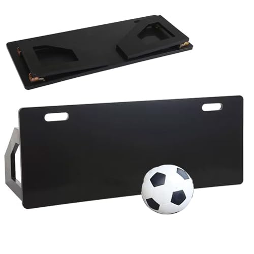 Soccer Rebound Board, Professional Football Passing Precision Training Aid,Dual Angle Soccer Training Equipment Solo Passing Soccer Bounce Back & Passing Practice