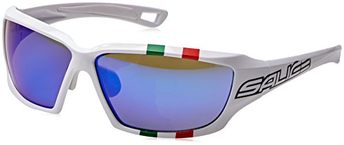 Salice 003ITA, Occhiale Sportivo Unisex  Adulto, Bianco, M
