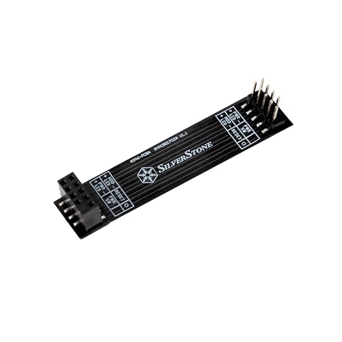 Image of Silverstone Technology CP15 Low-Profile Front I /O Power Switch Extension, SST-CP15