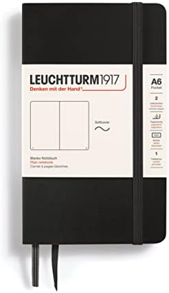 LEUCHTTURM1917 305477 Notizbuch Pocket (A6), Softcover, 123 