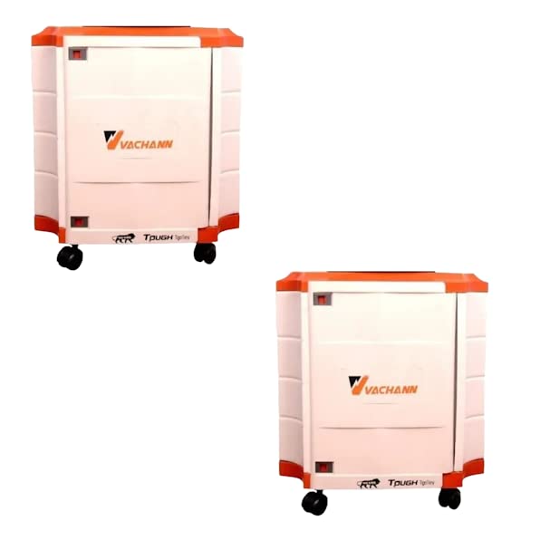 VACHANN POWER SOLUTIONS Plastic Battery Trolley with Battery