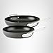 All-Clad E7859064 HA1 Hard Anodized Nonstick Fry Pan Cookware Set, 10 Inch and 12 Inch Fry Pan, 2 Piece, Black