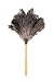 GM Royal Ostrich Feather Duster (Large GM03 (28"), Black)