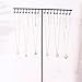RIOAME Fashionable Sturdy Alloy Jewelry Stand For Necklaces Bracelets And Earrings Clear Organizers With Multiple Tower
