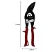 MIDWEST Blackout Series Aviation Snip - Left Cut Offset Tinner Shears, Made in the USA - MWT-6510LO