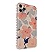 Produktbild DAMAIA DMKJFFF Nette Aquarell Blumen Quadratische Rahmen Telefonkasten für iPhone 12 11Pro Max 7 8 Plus x xr xs Max Liebe herzseitig weiche Silikonabdeckung (Color : T2, Material : for iPhone X)
