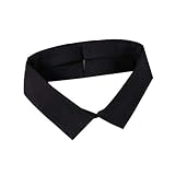 La garniture perlée classique accentue le décolleté. De beaux accessoires de fête, également un cadeau pour des amis. Le design simple de la mode féminine, le demi-col de chemise est l’accessoire le plus distinctif.