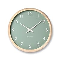 Amazon.co.jp: レムノス 掛け時計 アナログ カンパーニュクルール 灰