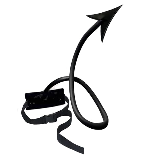 clcbdeyit Dragon Tail Succubus Tail Devil Costume Tail Demon Tail (T Black)