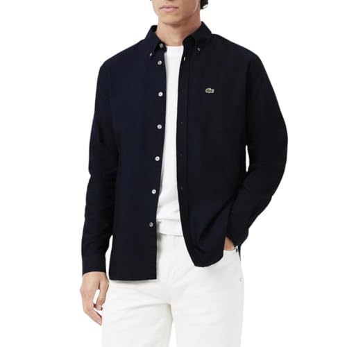 Chemise Lacoste regular fit oxford homme confortable en coton