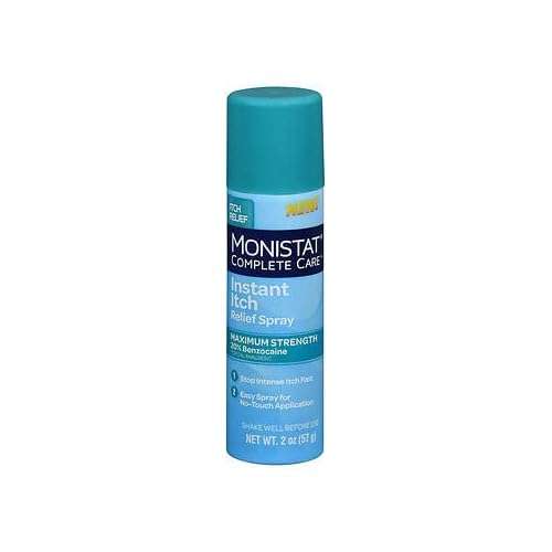 Monistat Complete Care Instant Itch Relief Spray - 2 oz, Pack of 6