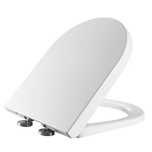 HOROW UF Toilet Seat for HWMT-8733 Compact Toilet, Round Toilet Seat