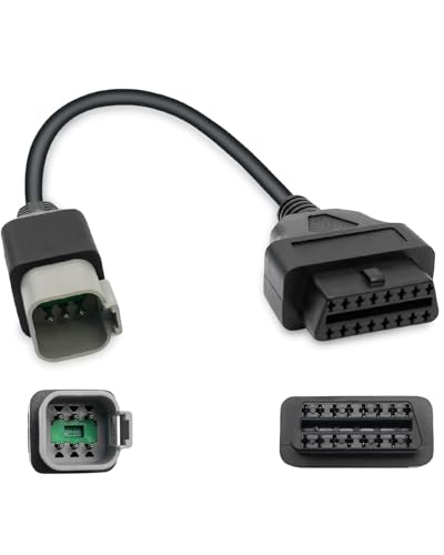 6Pin to 16Pin Motorcycle 6 Pin OBD Diagnostic Cable