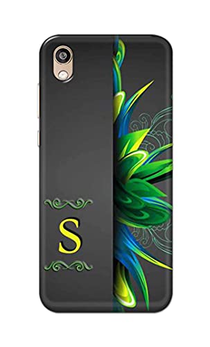 Image of Name II Initial II Letter Alphabet S Hard Back Case Cover for Honor 8S / Huawei Y5 (2019), AMN-LX9, AMN-LX1, AMN-LX2, AMN-LX3 Back Cover -(J5) VNS2222