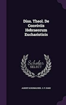 Hardcover Diss. Theol. de Conviviis Hebraeorum Eucharisticis Book