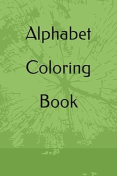 Paperback Alphabet Coloring Book: Kids Book