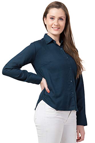 Image of FUNDAY FASHION Women's Rayon Blend Regular Fit Long Sleeve All Purpose Shirt