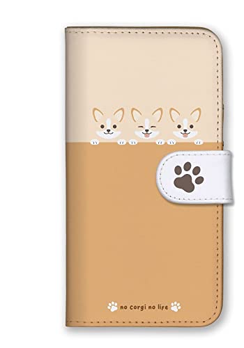 AQUOS sense9 SH-53E SHG14 A405SH SH-M29 用 アクオスセンス9 ケース カバー 手帳型 スマホケース コーギー 犬 可愛い カラー04