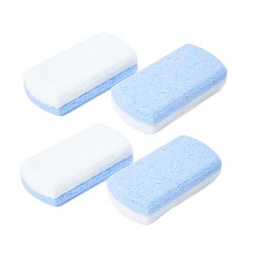 CALLARON 4 piezas Pómez para Pies Exfoliante Doble Cara Removedor Callos Durezas Ablandador Muerta Cuidado Portátil