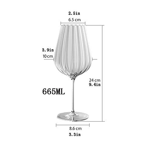 Copas de vino tinto cristal juego de flauta de champán para mesa 3