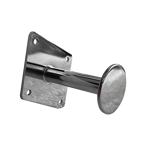 3-inch Chrome Wall Mounted Single Garment Hook Garment Hanger Pack 103