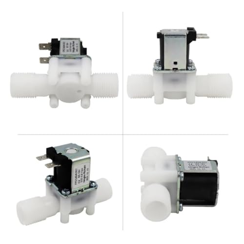 Válvula solenoide de 3/4" normalmente abierta con rosca macho de 24V 6