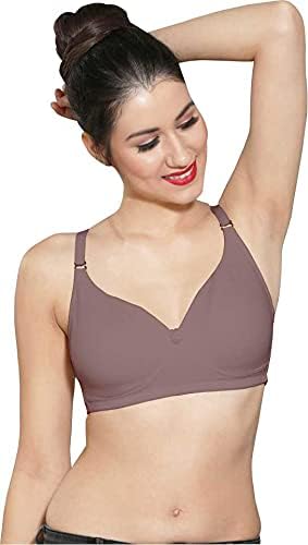 ingrid Women's Cotton Blend Non Padded Wire Free Everyday Bra-picture-41