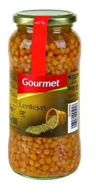 Lenteja Gourmet Cocida Pardina Frasco