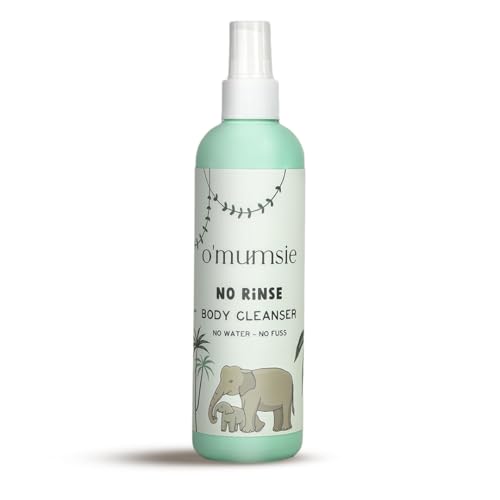 O’Mumsie- No Rinse Body Cleanser- Organic Micellar Cleansing Water for Babies with Goodness of Aloe Vera & Papaya Extract – Fragrance Free, Vegan – 250 ml O’Mumsie- No Rinse Body Cleanser- Organic Micellar Cleansing Water for Babies with Goodness of Aloe Vera & Papaya Extract – Fragrance Free, Vegan – 250 ml