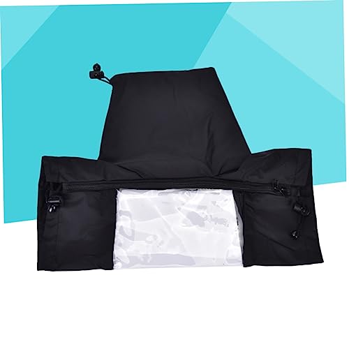 Funda para lluvia para cámara digital protector impermeable negro DSLR 4