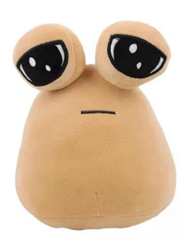 Boneco de pelúcia bege Pou Emotion Alien Furdiburb