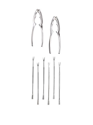 Seafood Tool Set with Forks and Lobster Crackers